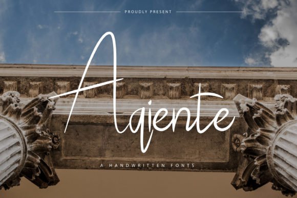 Aqiente Font - Featured Image