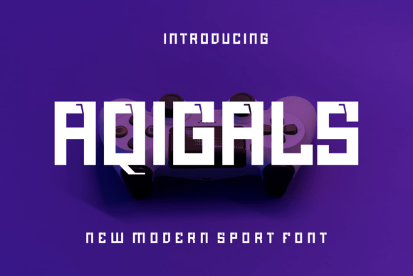 Aqigals Font - Featured Image