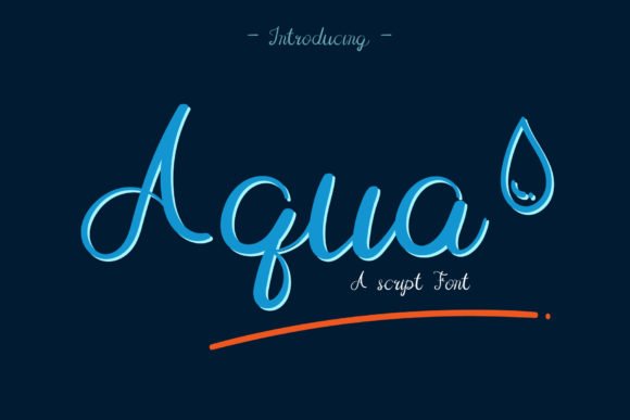 Aqua Font - Featured Image