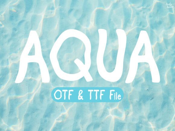 Aqua Font - Featured Image