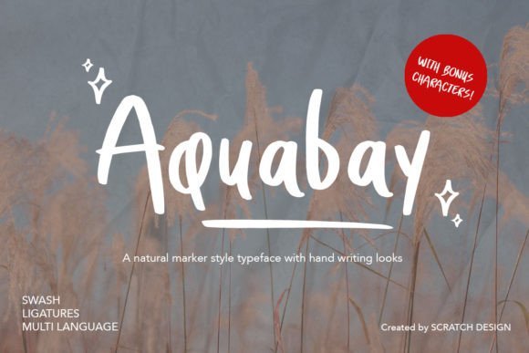 Aquabay Font - Featured Image