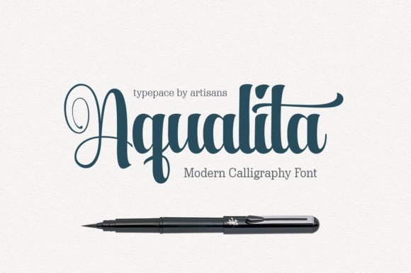 Aqualita Font - Featured Image