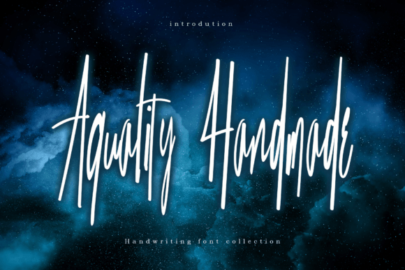 Aquality Handmade Font - Featured Image