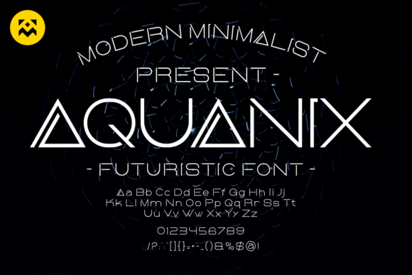Aquanix Font - Featured Image