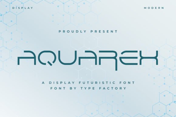 Aquarex Font - Featured Image