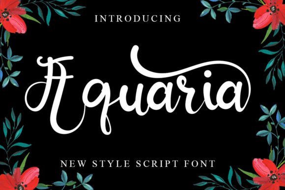 Aquaria Font - Featured Image