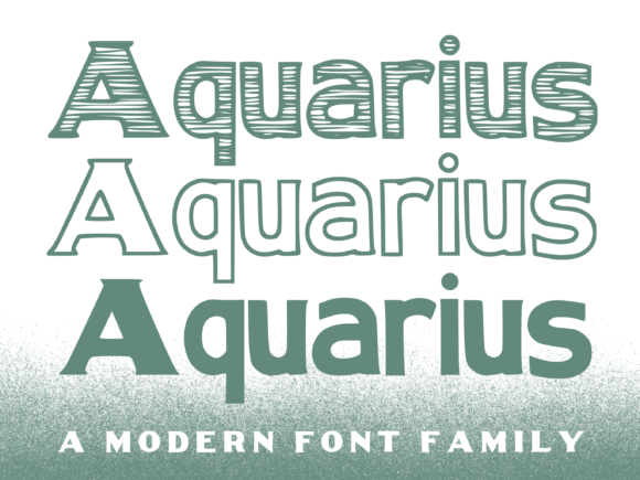 Aquarius Font - Featured Image