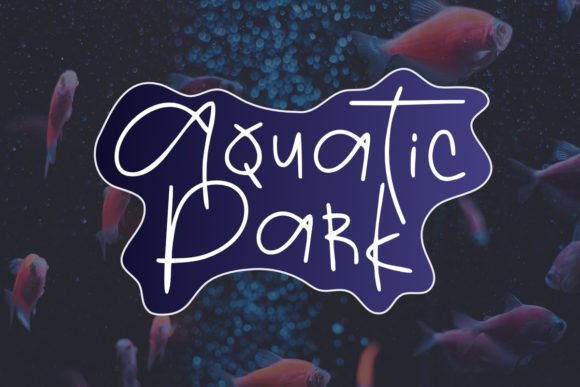 Aquatic Park Font - Featured Image