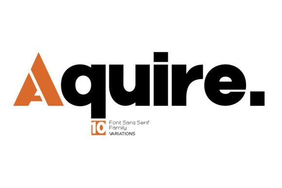 Aquire Font - Featured Image