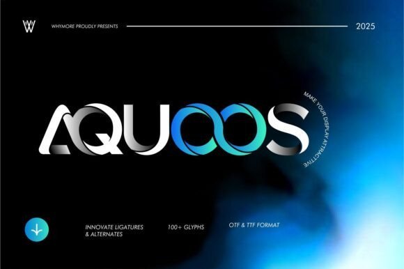 Aquoos Font - Featured Image