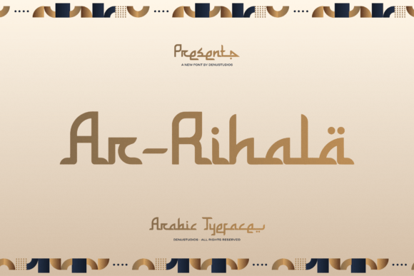 Ar-rihala Font - Featured Image