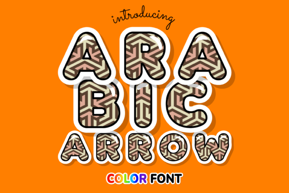 Arabic Arrow Font - Featured Image