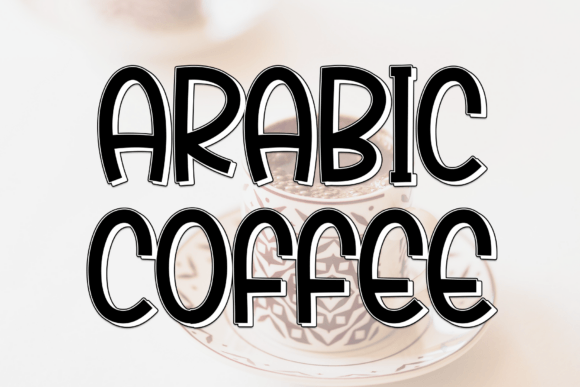 Arabic Coffee Font - Featured Image