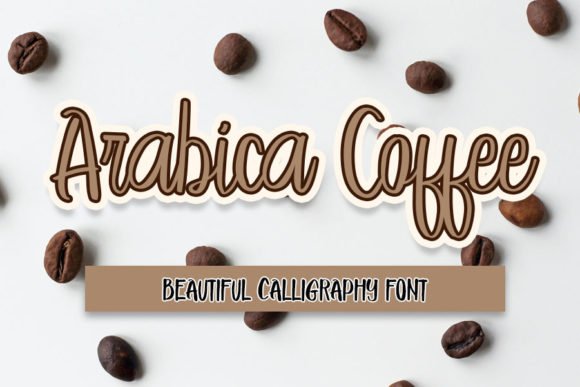 Arabica Coffee Font - Featured Image