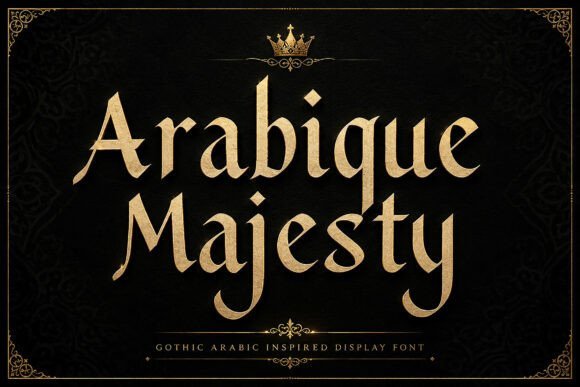 Arabique Majesty Font - Featured Image