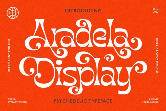 Aradela Display Font - Featured Image