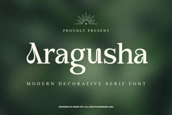 Aragusha Font - Featured Image