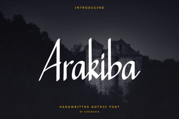 Arakiba Font - Featured Image