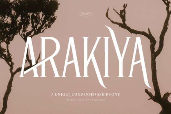 Arakiya Font - Featured Image