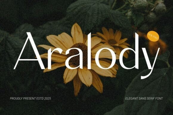 Aralody Font - Featured Image