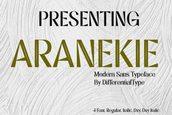 Aranekie Font - Featured Image