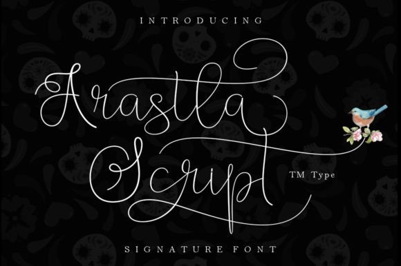 Arastla Script Font - Featured Image