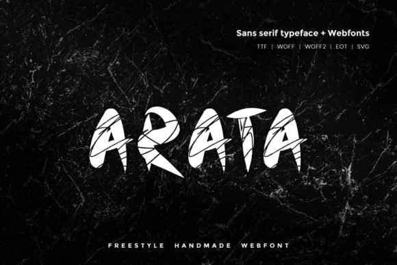 Arata Font - Featured Image