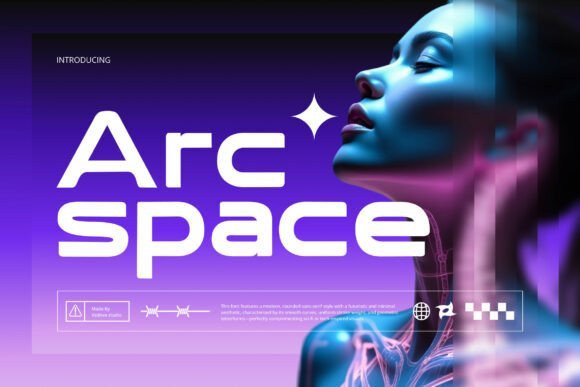 Arc Space Font - Featured Image