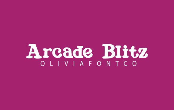 Arcade Blitz Font - Featured Image
