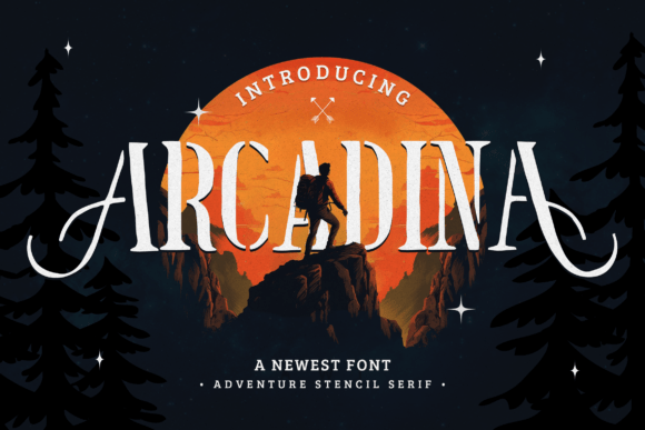 Arcadina Font - Featured Image
