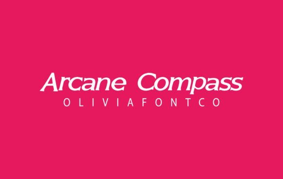Arcane Compass Font - Featured Image