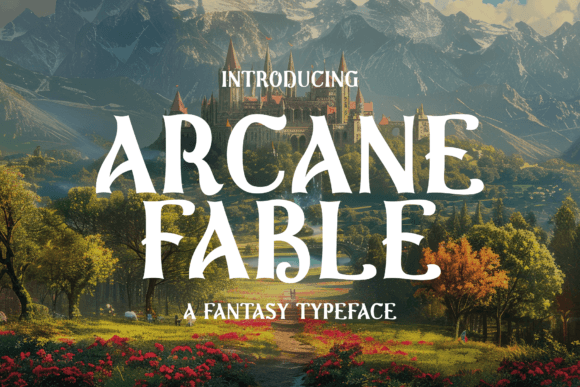 Arcane Fable Font - Featured Image