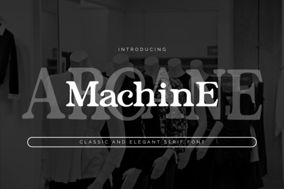 Arcane Machine Font - Featured Image