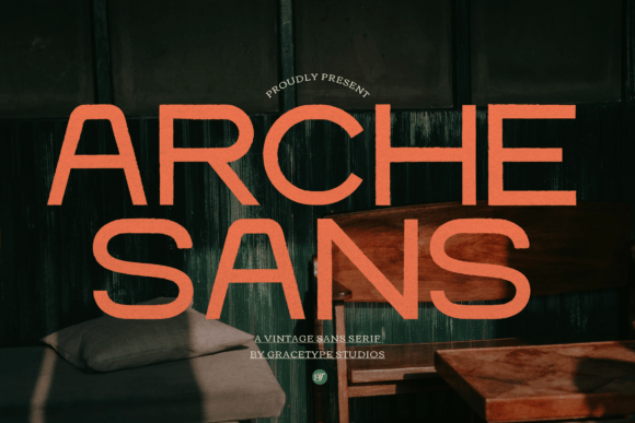 Arche Sans Font Font - Featured Image