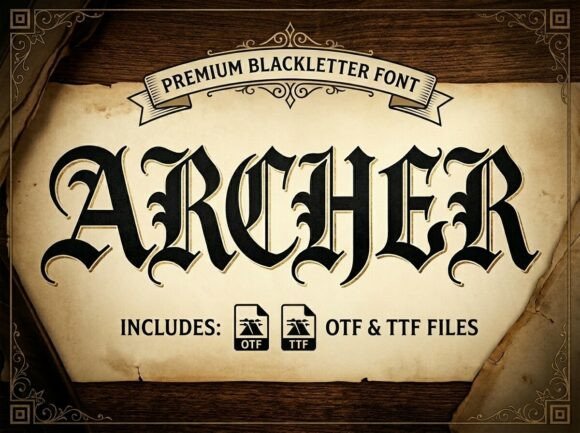 Archer Font - Featured Image