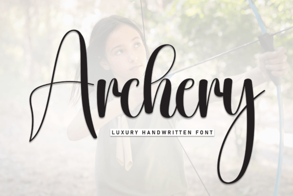 Archery Font - Featured Image