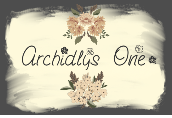 Archidlys One Font - Featured Image