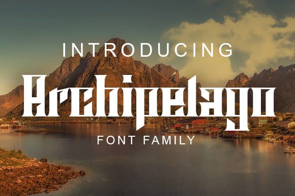 Archipelago Font - Featured Image