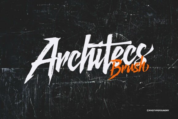 Architecs Brush Font - Featured Image