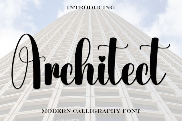 Architect Font - Featured Image