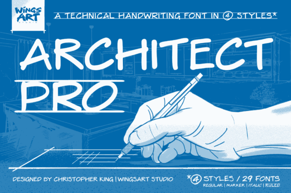 Architect Pro Font - Featured Image