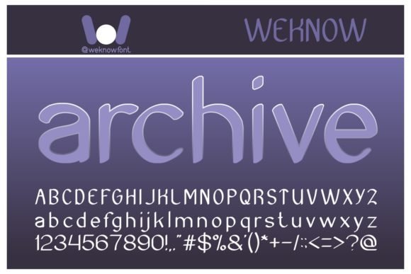 Archive Font - Featured Image