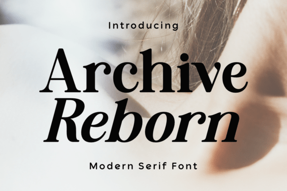 Archive Reborn Font - Featured Image