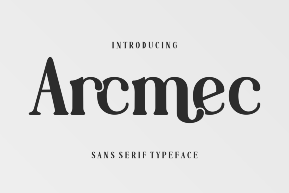 Arcmec Font - Featured Image