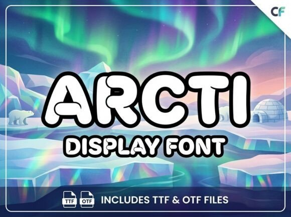 Arcti Font - Featured Image