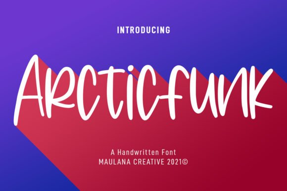 Arcticfunk Font - Featured Image