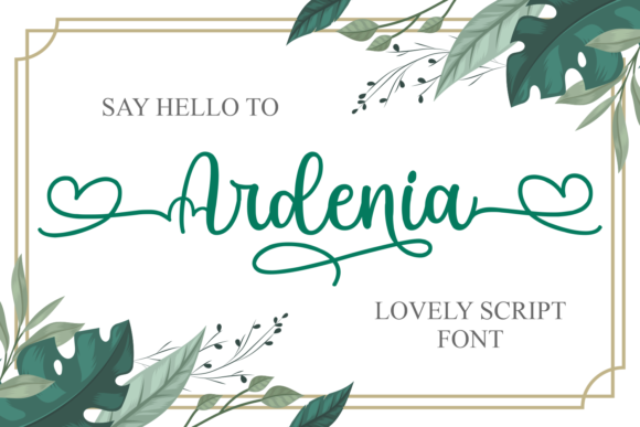 Ardenia Font - Featured Image