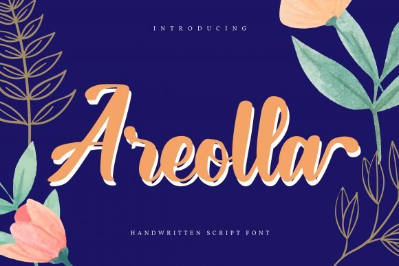 Areolla Font - Featured Image
