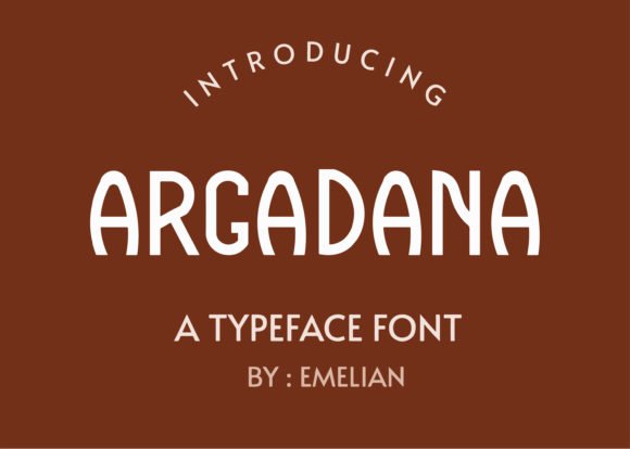 Argadana Font - Featured Image