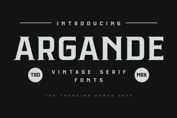 Argande Font - Featured Image